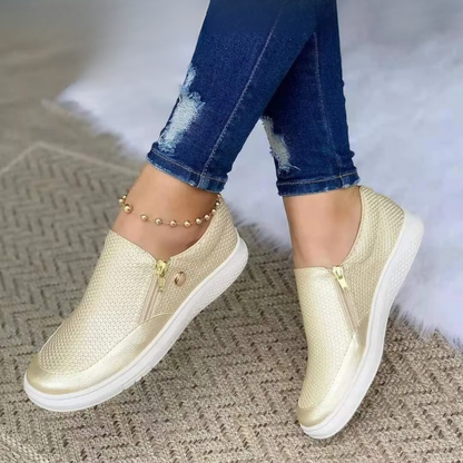 Samira™ -Tênis Casual Zíper